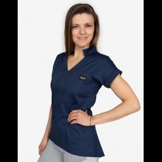 Košile LISA, tm. modrá - XL