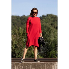 Šaty zimní WINT/ červené - L